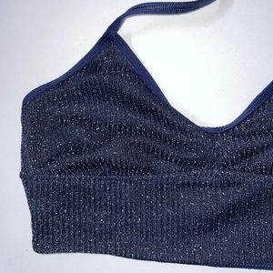 Aerie Sparkley Halter Bralette